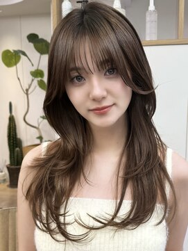 サンド ミュウ 横浜店(sand mieu) レイヤーカット/ハッシュカット/髪質改善/グレージュ/横浜