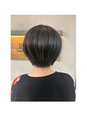 【EIGHT上尾】お客様スタイル_デザインカラー_ショート