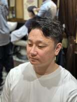 レオヘアワークス(LEO HAIR WORKS) 刈り上げショート ビジネスマンスタイル 営業マン 新潟床屋