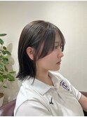 くびれボブ/ボブスタイル/ こだわりの顔まわりカット