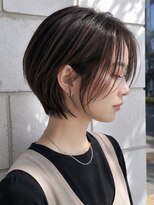 ゲイン(Gain)&nbsp;ショートカット・レイヤーカット×白髪ぼかし