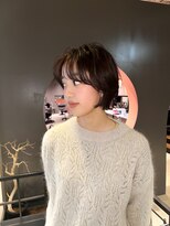 ユラリク 【刈谷】流れる毛先で魅せる「大人のマッシュショートボブ」