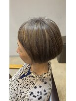 クロエバイラヴィズム 長岡旭岡店(CLOE) 白髪ぼかし