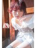 【プレミアムカラーコース】カット+髪質改善カラー+TRエステ ¥20000