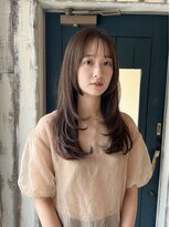 ニーゼロゼロナナ(2007)&nbsp;【小顔効果◎】韓国風レイヤー×透明感カラー