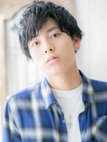 モッズヘアー メン 戸田公園店(mod's hair men)&nbsp;カジュアル清潔感シャドウパーマ黒髪ルーズショートi戸田公園