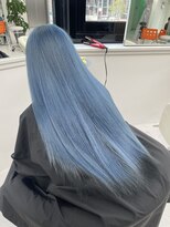 ギア(GEAR.)&nbsp;【三宮】透明感ブルー×エンドカラー×レイヤーカット