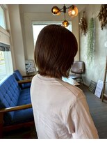 アズグロウ エクラ(AS GROW 'eclat) イメチェン丸みショートボブ×ナチュラルブラウン