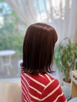 ヘアーズ 本店(HAIRZ)&nbsp;《HAIRZ》藤井☆シークレットカラーアメジストボブ