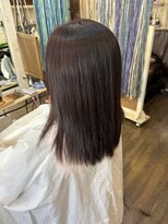 楽流頭 オブヘアー(of hair)&nbsp;白髪老化ケアメテオストレート&白髪ぼかしカラー