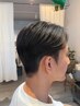 【ご新規様】【リラックスコース】　メンズカット＋眉カット＋ヘッドスパ