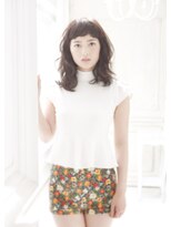 シャンプー ひろせ店(SHAMPOO)&nbsp;ショートバング×ダークカラーで大人可愛くアプローチ