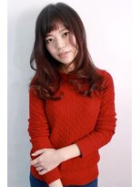 ラウンジ モリオ イケブクロ(Lounge MORIO Ikebukuro) 【morio池袋】ショートバング×セミロング