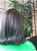 【W_SALON 河原町】ハイライト/外ハネボブ