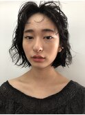 【Astar】フラットボブ ランダムパーマ