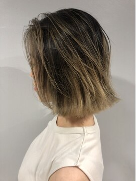 サングース(Sungoose) <sungooseTOKYO>グラデーションカラー外ハネボブ