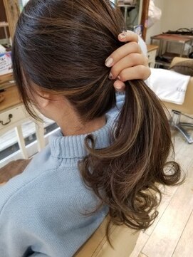 アナザースカイ (another sky) ロング×ラベンダーアッシュ