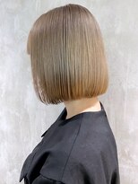 アイティーバイアルバム 藤沢店(IT by ALBUM)&nbsp;ベージュボブ_カーキグレージュマッシュショート_ba323951