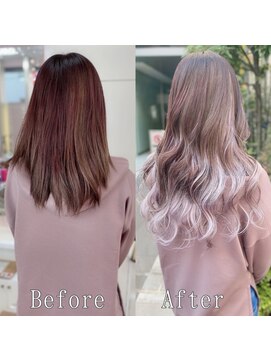 あるじゃんすー 町田店 くすみホワイトピンク#シールエクステ#ナチュラルピンク#町田