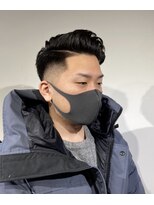浦安　理容室　東西線バーバー　ビジネスマンフェード　刈り上げ