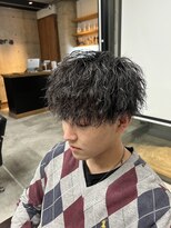 イーラ(era)&nbsp;黒髪マッシュツイストスパイラルパーマ束感ツーブロック