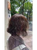 大人気ボブパーマ