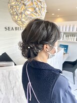 ヘアーデザイン シーベル(HAIR DESIGN SEA BELLE)&nbsp;結婚式お呼ばれ王道スタイル