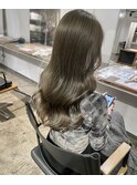 カーキグレージュケアブリーチ