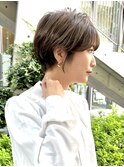 耳かけ/似合わせ/大人ショートボブ/20代30代40代50代/田中俊成
