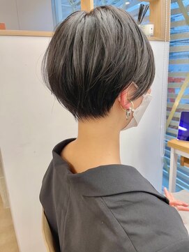 サンド 鹿児島中央(sand) 黒髪/グレーベージュ/レイヤーロング/前髪パーマ[鹿児島駅]