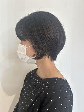 コト 福井大和田店(coto) 福井 大和田 ショートボブ 縮毛矯正ショート おさまるショート