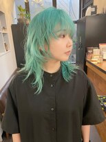 ステア メゾン(stir maison)&nbsp;ミントカラー/エアリーレイヤーカット