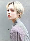 【La fith】 ホワイトベージュ×ショート