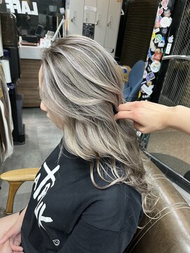 ラフ(LAFF) #着物#メルティーカラー#フェミニンロング#ウェーブミディアム