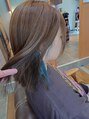 アグ ヘアー フラン 盛岡本宮店(Agu hair fran)&nbsp;インナーカラーでさりげなくおしゃれに