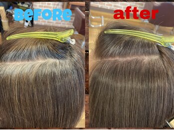 ロージーヘアー(Rosy Hair)の写真/髪や頭皮の状態、白髪の悩み具合に合わせ、ベストな白髪染めメニューをご提案!お悩みやご要望ご相談下さい*