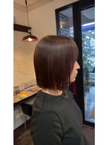 ボアップ 松山店(boappu) #ストレート#髪質改善#ダブルカラー
