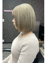 スライバイリアオオサカ(Sly By Ria OSAKA)&nbsp;ミルクティーベージュ/ケアブリーチ【梅田】【大阪】