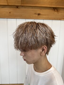 アメラボ 植田山店(Amelab) 名古屋天白区ブリーチパーマツイストスパイラルパーマ