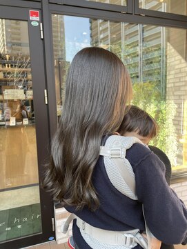 リール ヘアー 箱崎店(rire hair) オリーブベージュ