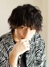 【男性限定】超時短ドライだけで決まるカット×パーマ　　￥11200