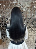 黒髪ロング