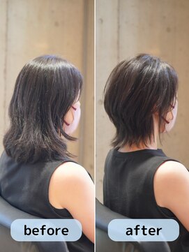 カミーノ 新越谷店(Camino) クセを活かしたミディアムヘア