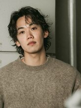 【ルーズツイストスパイラル＋かき上げウルフ】