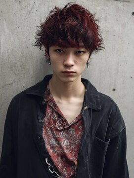 ネハス ナガオカ(nehus.nagaoka) xメンズブリーチ/ホワイトグレージュ/レイヤーカット