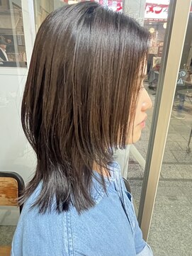 ハイレート ウニクス川越店(Hairate) ［imada］くびれミディアム/顔まわりレイヤー