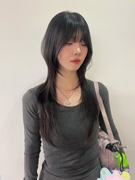 ニコフクオカヘアーメイク(NIKO Fukuoka Hair Make) 【NIKO】ハッシュカット/韓国風レイヤー/ロングレイヤー