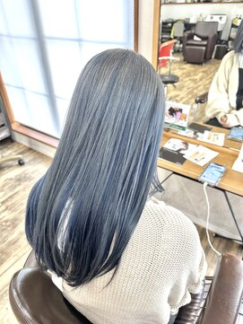 ラウラアンドロー(LAURA&RO) ダブルカラー/ケアブリーチ/インナーカラー/ベージュ【塚口】