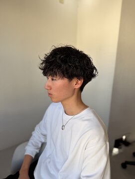 メンズカット バイ ソイクフ(メンズカット by SOY-KUFU) 20代30代40代◎波巻きツイストスパイラルメンズヘア/東伏見