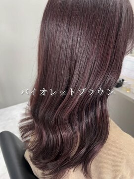 バディ 中野駅前店(BUDDY) バイオレットブラウン/パープルブラウン【中野美容室】